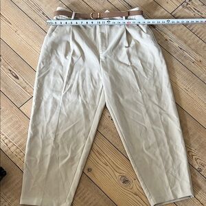 Zara Men's Cream Chinos